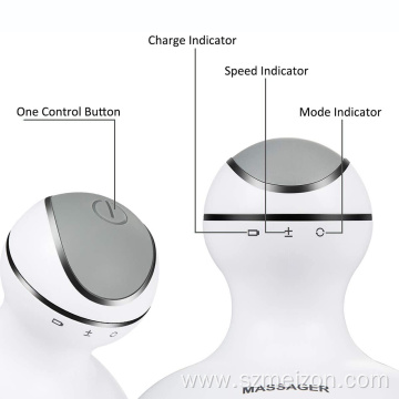 Electronic Portable Rechargeable Head Massager